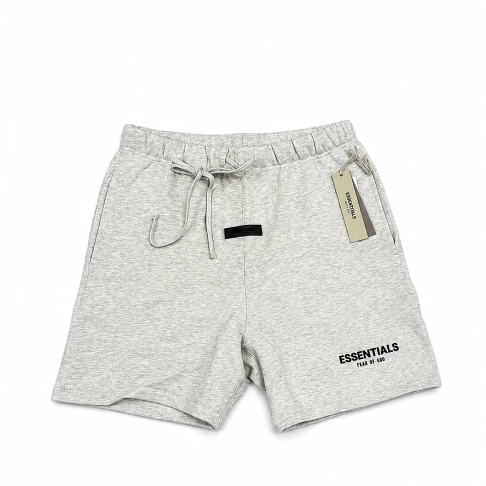 Fear Of God Essentials Shorts Light Oatmeal SS22
